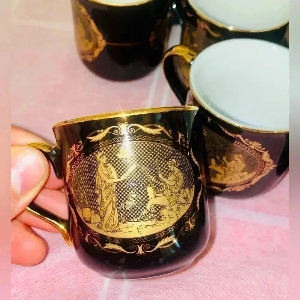 ☕️Vintage Japanese porcelain  coffee ☕️ cups ☕️